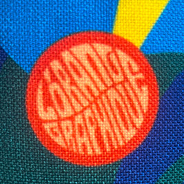 Détail tissu coton 100 % du bob