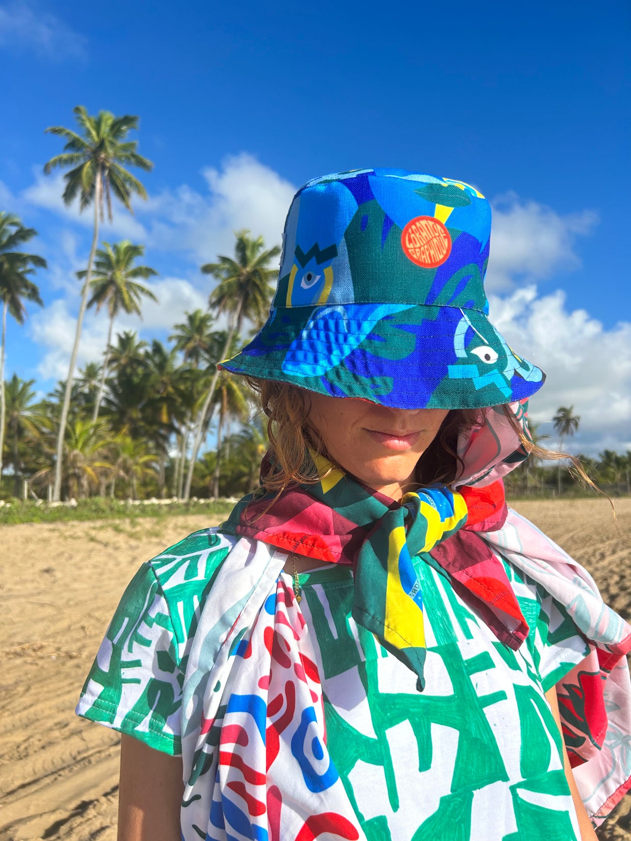 Intérieur réversible avec motifs illustrés