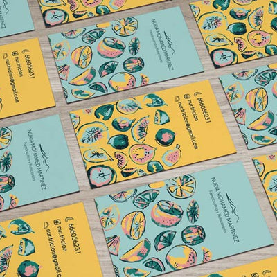Cartes de visite nutritionniste