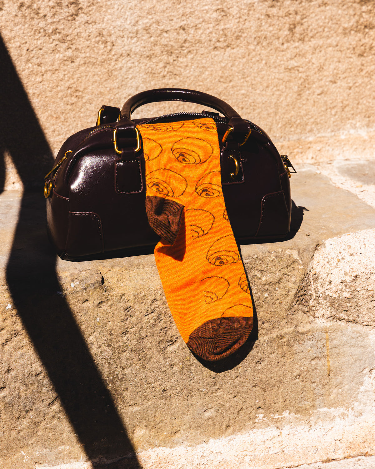 Chaussettes et sac