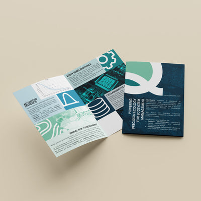 Brochures flyers design graphique de science