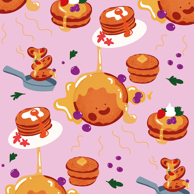 Illustration alimentaire éditorial