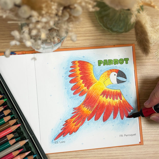 Livre de coloriage éducatif pour enfants pages intérieures
