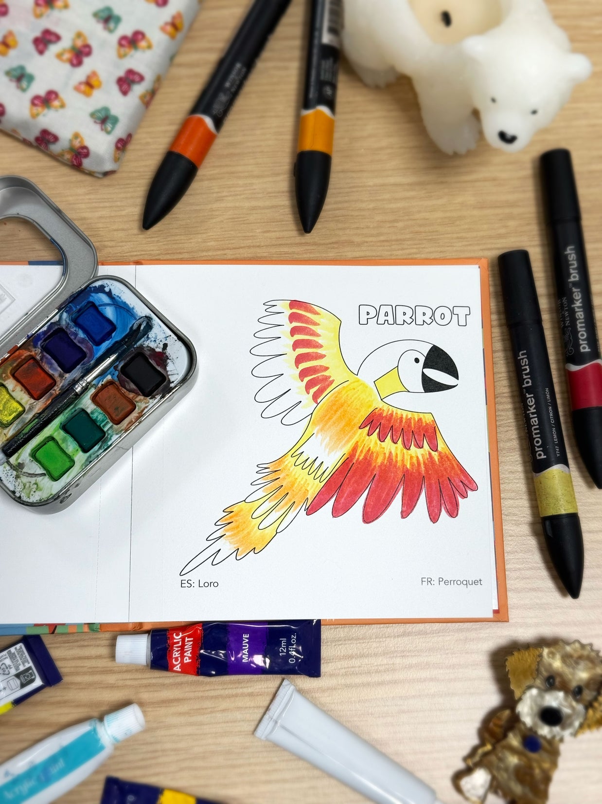 Livre carré format 15x15 cm
