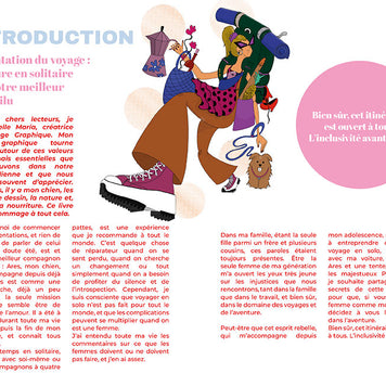 Sentier de montagne avec vue panoramique
