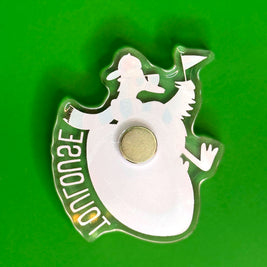 Magnet souvenir de Toulouse pour réfrigérateur