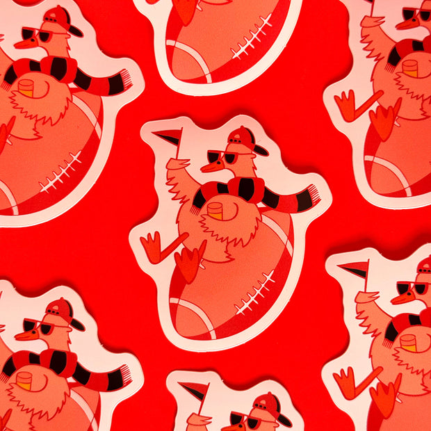 Sticker illustré Toulouse Rugby